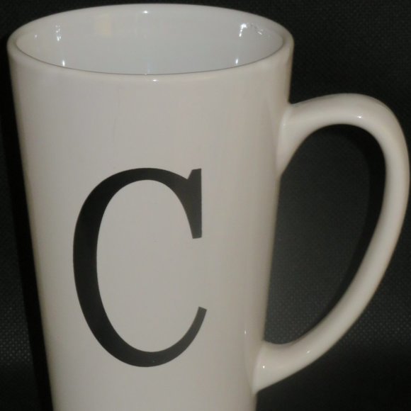 American Atelier Monogram 'C' Ceramic Mug (K413) - Picture 3 of 8
